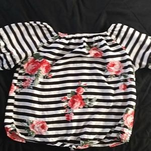 Cute knot rose shirt